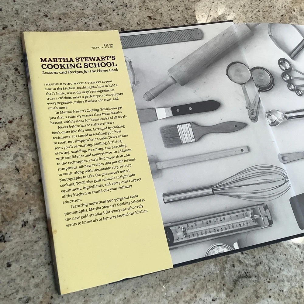 Martha Stewart's Cooking School Cookbook